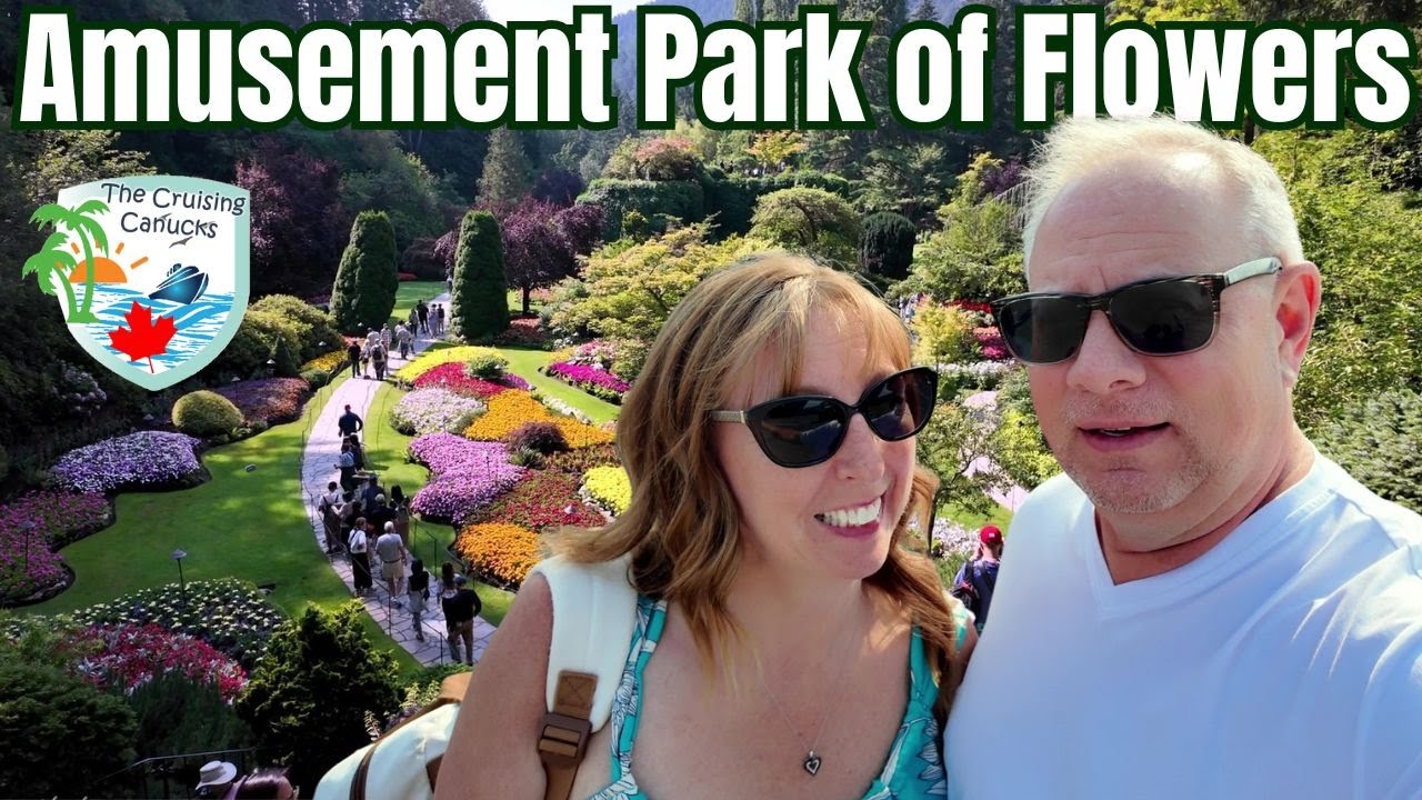 Butchart Gardens & Last Day - Day 9 Cunard Queen Elizabeth Cruise Vlog