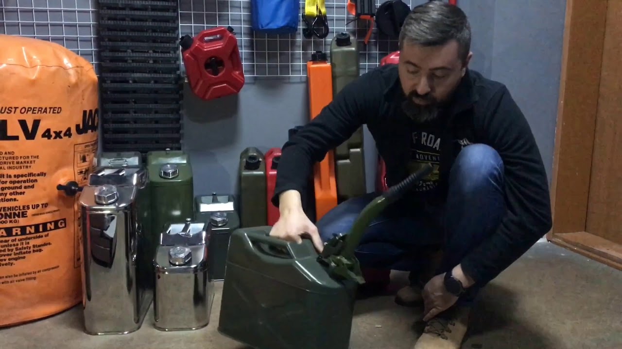Видео обзор экспедиционных канистр от компании FULL DRIVE