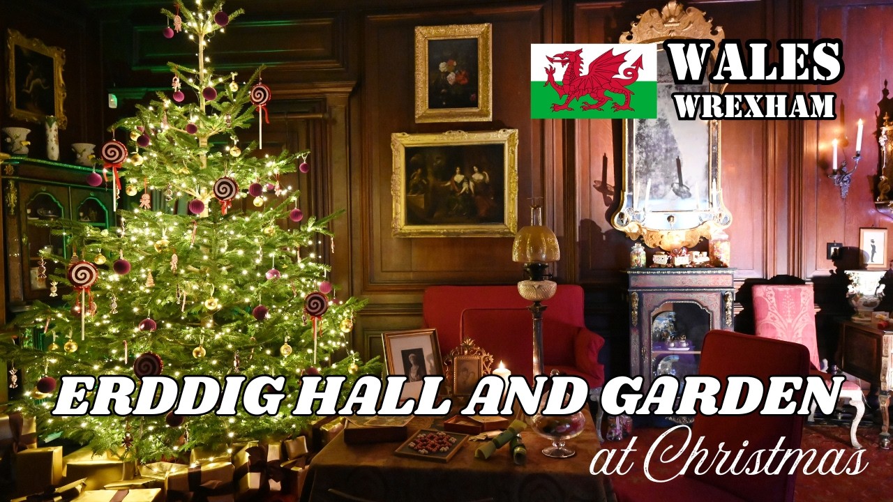 Fairy-Tale Christmas Decorations at Erddig Estate | National Trust, Wales