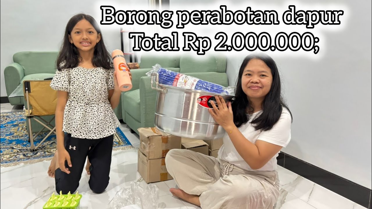 Borong perabotan dapur di BARES Banyuwangi total Rp 2 juta ‼️