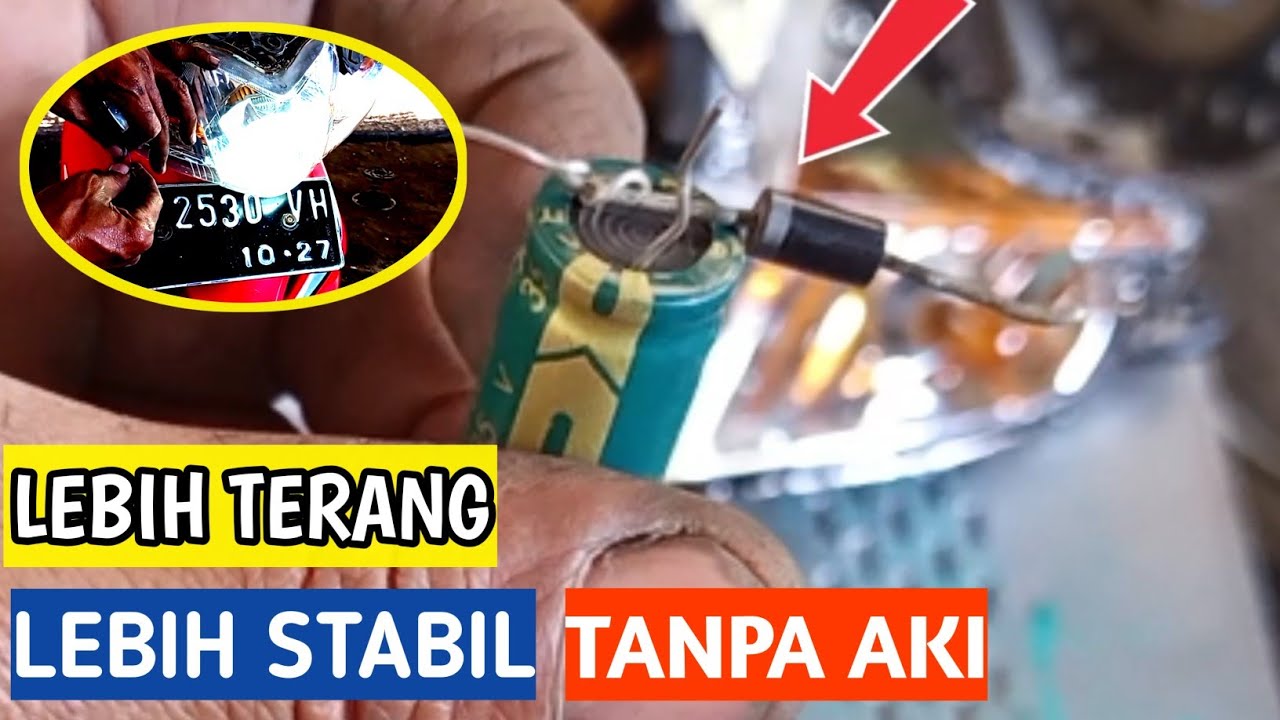 Waoww‼️ CARA Pasang bIled ala ala tanpa aki TERANG STABIL @Otodidak_25 