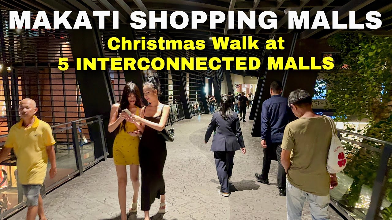 Makati’s Best Christmas Shopping Malls 2024 | One Ayala, SM Makati, Glorietta & Greenbelt!
