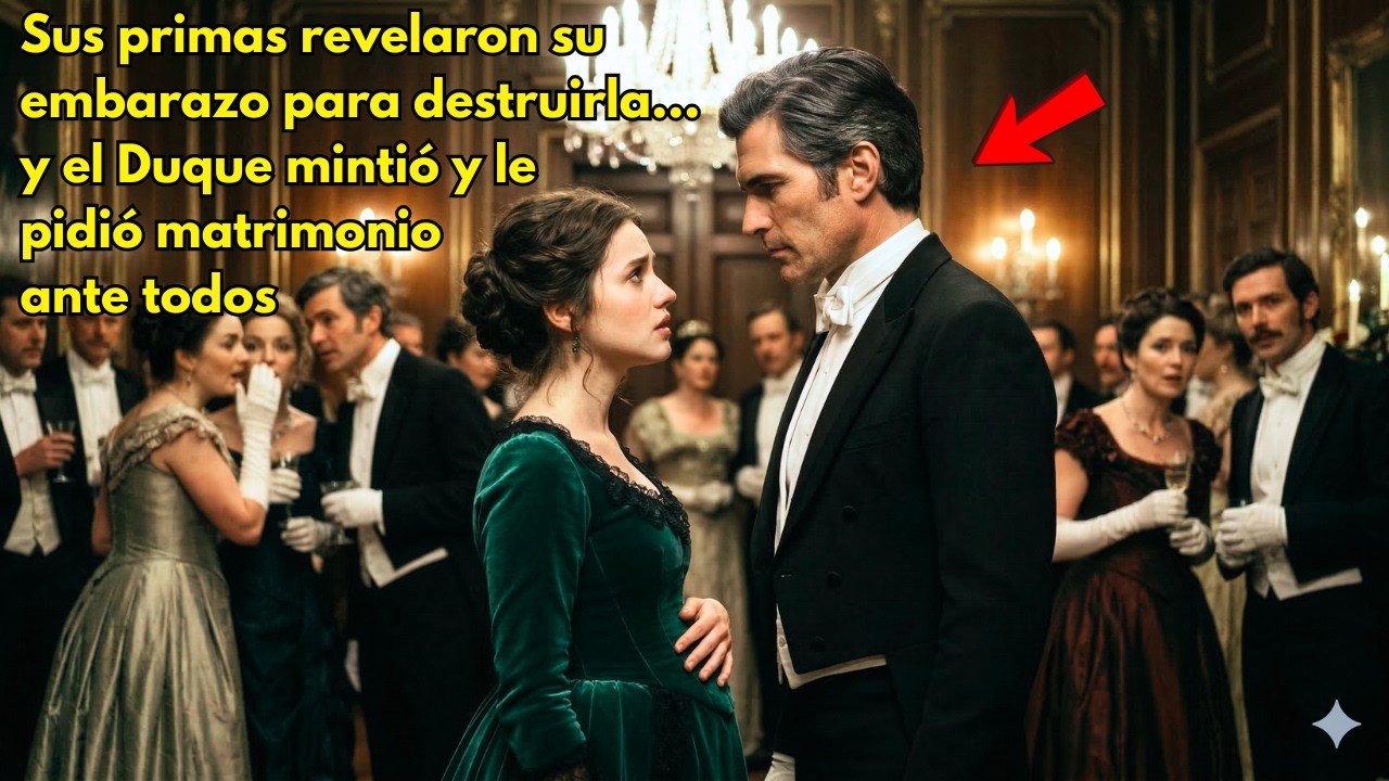 Sus primas revelaron su embarazo en el baile… y el Duque mintió: pidió su mano ante toda la sociedad