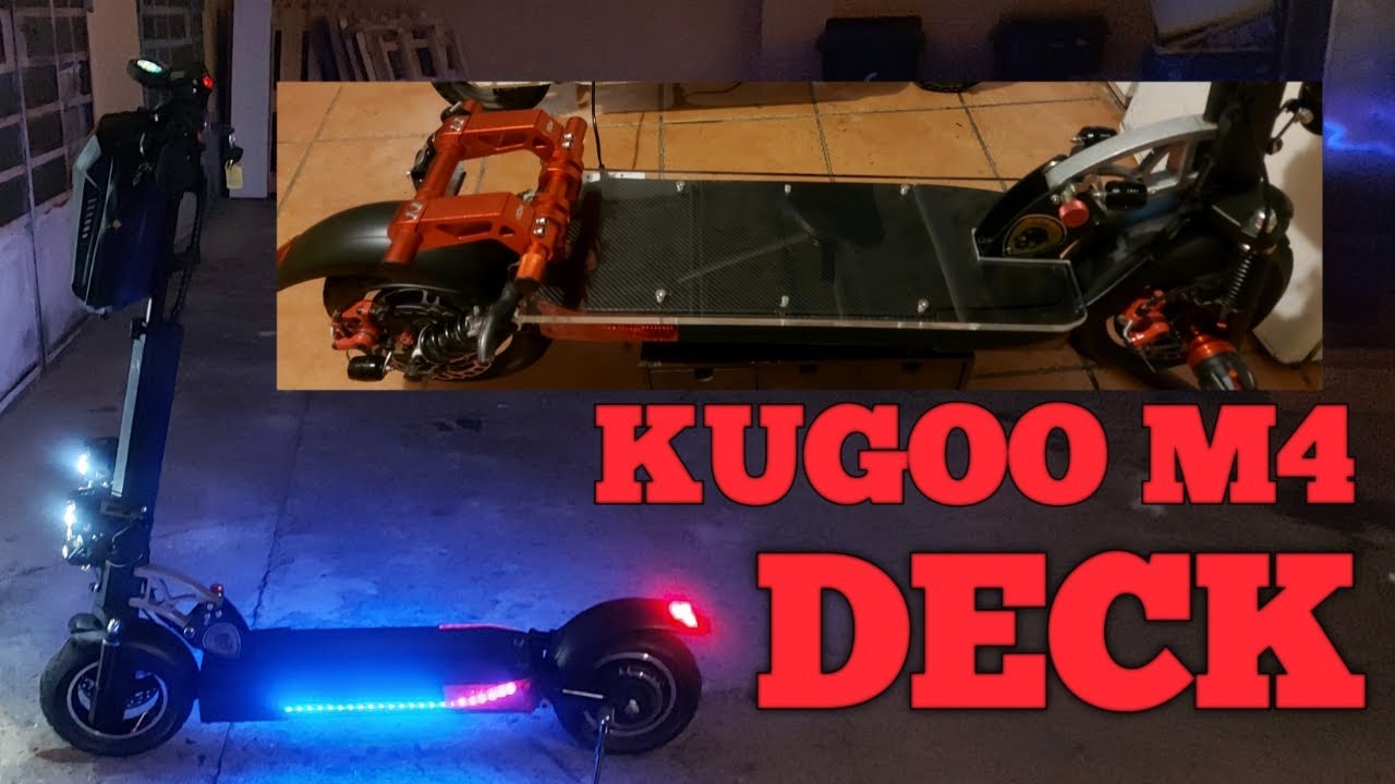 KUGOO M4 DECK | 10mm & 3mm Acrylic board | PlexiGlass