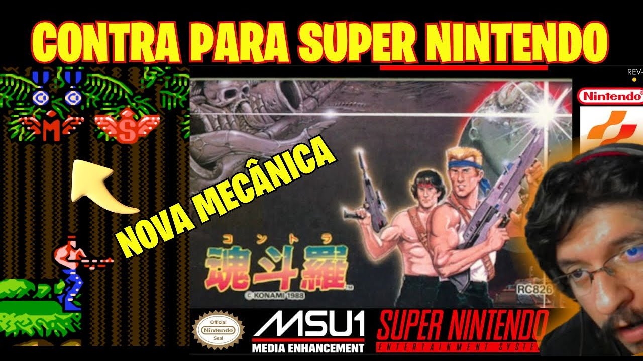 NOVO JOGO CONTRA PORT SUPER NINTENDO  + MSU MECANICA NOVAS LONGPLAY  #corumbaplay #snes
