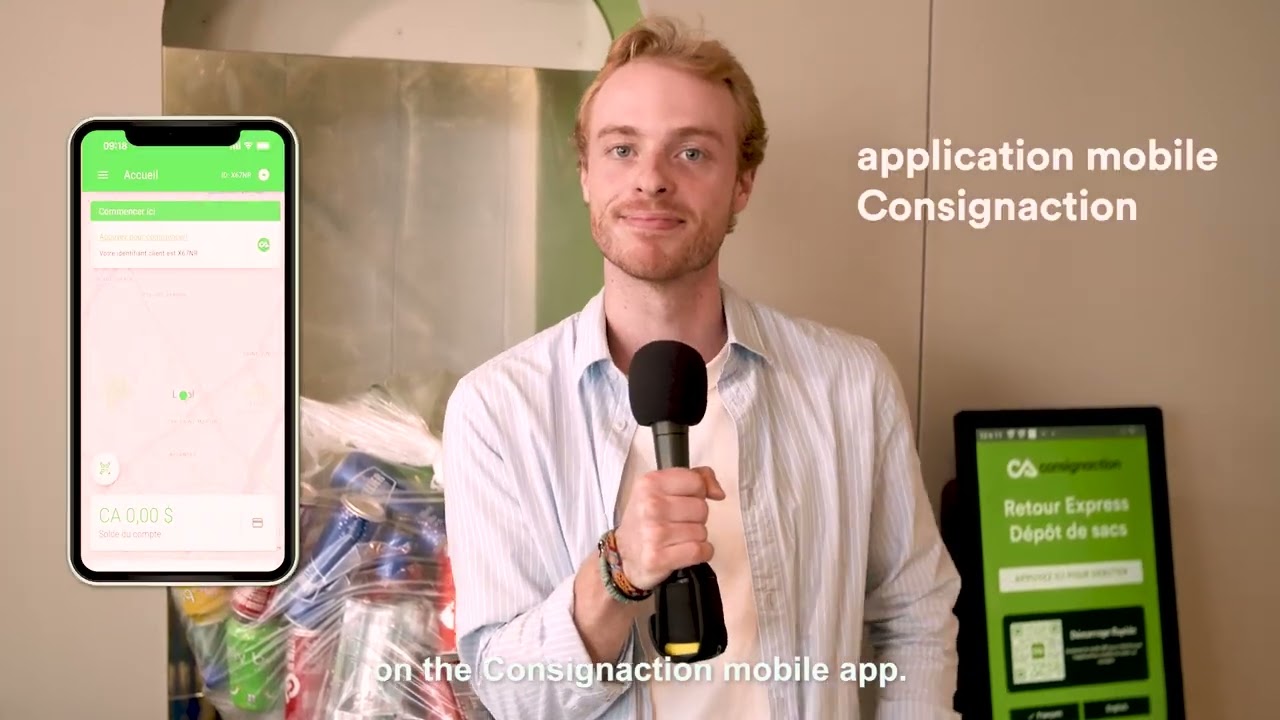 Visitez un lieu de retour Consignaction (English video)