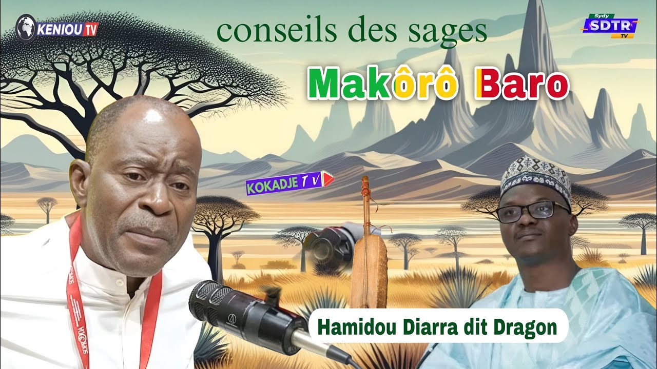 Émission Makôrô conseil des sages Hamidou Diarra dit Dragon