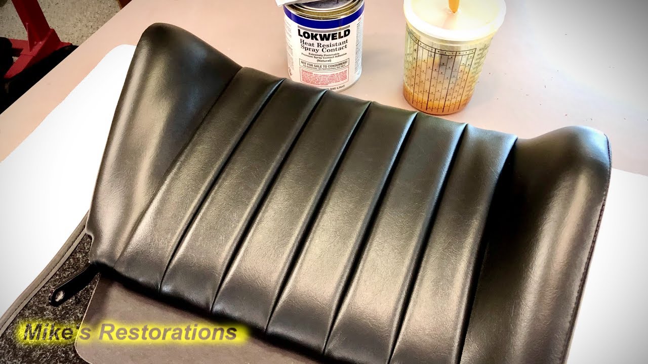 Porsche Rear Seat Restoration    Part-1 seat backs!