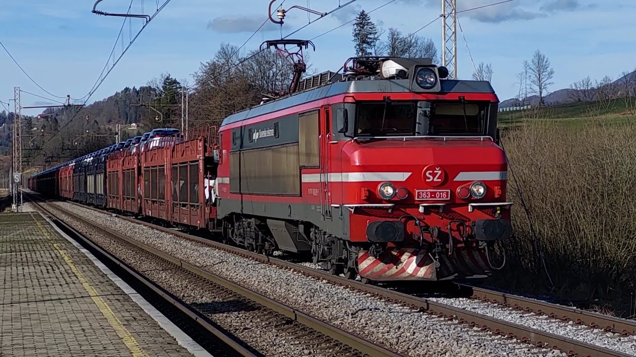 Trains in Slovenia, January 2025 // Vlakovi u Sloveniji, Siječanj 2025