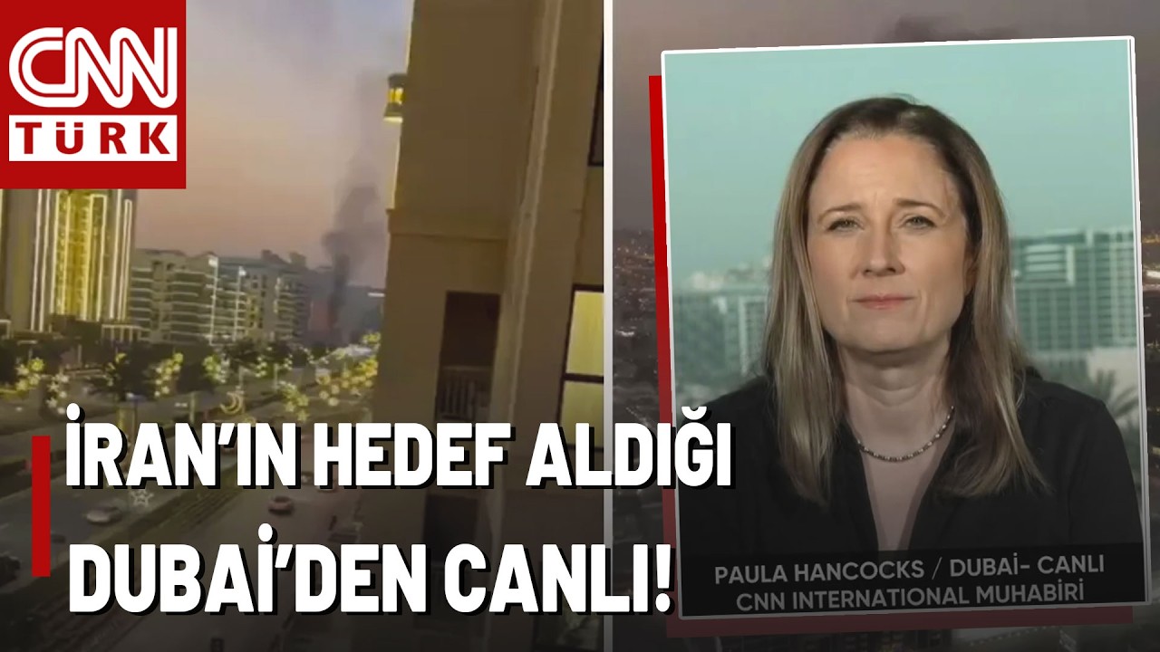 Tahran'ın Hedef Aldığı Dubai'de Şu An! CNN International Muhabiri Canlı Aktardı