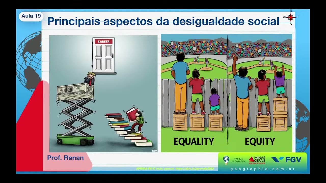 Desigualdade social - GEOGRAFIA | SEEMG 2023 | FGV