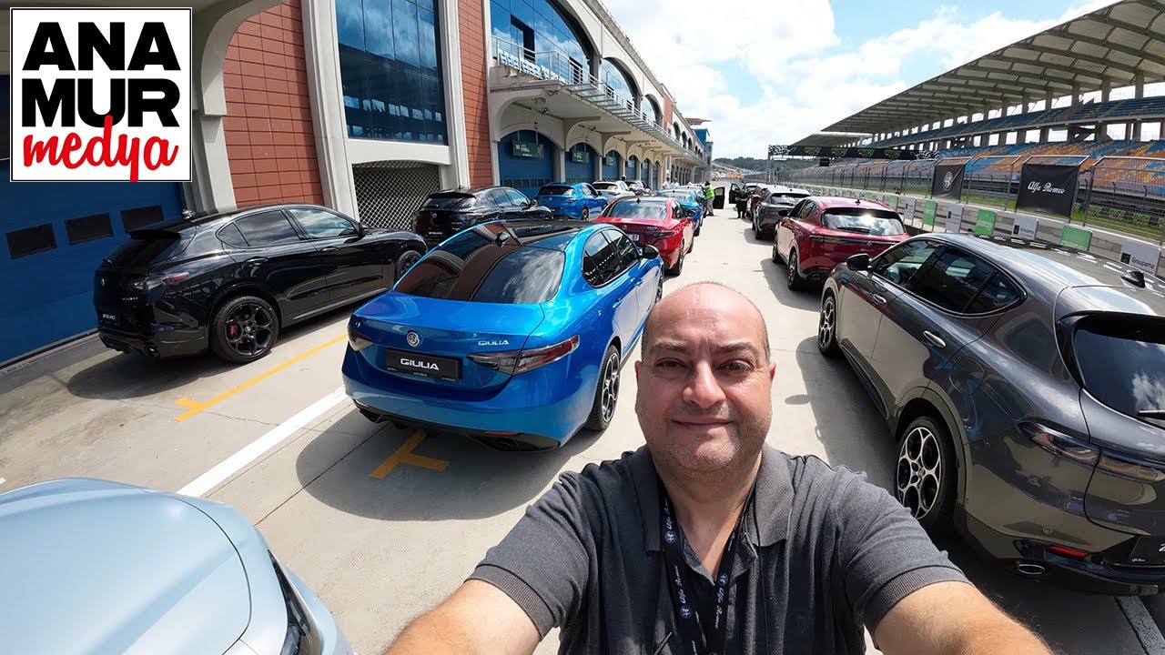 Alfa Romeo Pist Sürüşü / Yeni Stelvio ve yeni Giulia 2023 modellerini İstanbul Park'ta kullandım