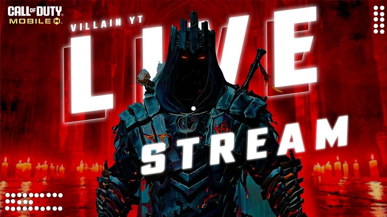 CODM WEEKEND LOBBIES ARE LIVE | CODM LIVE WITH VILLAIN