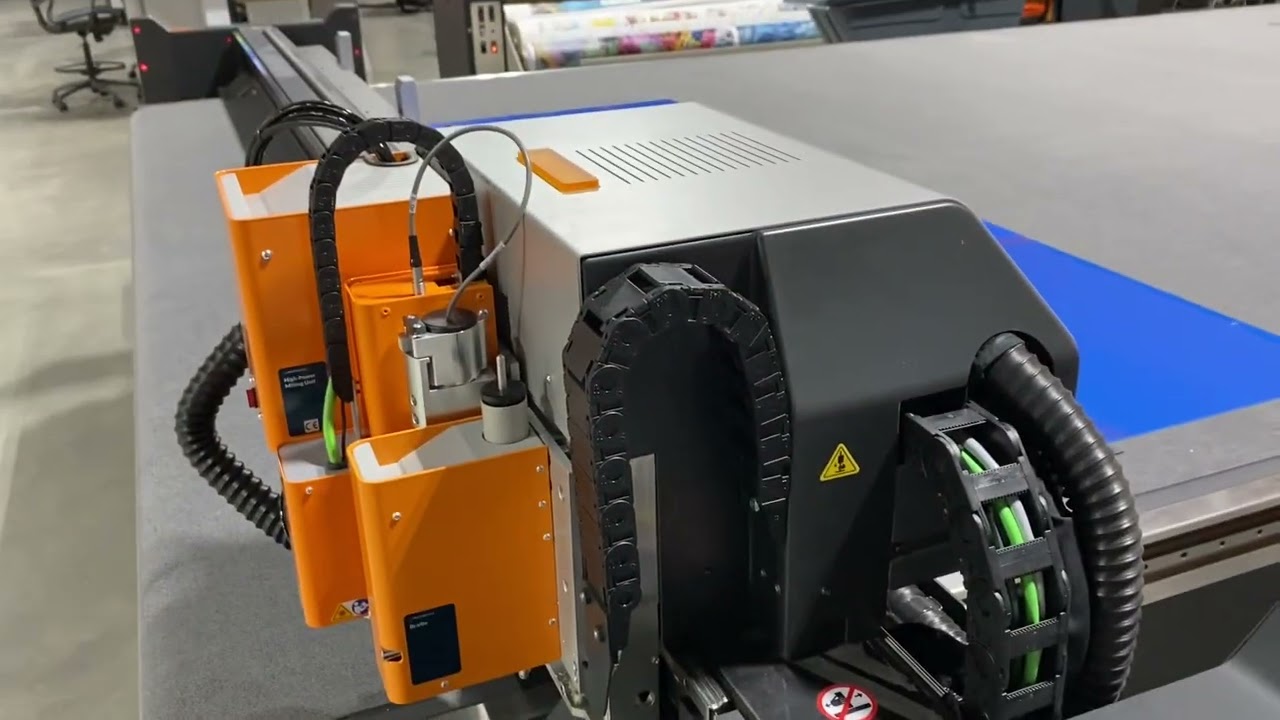 Effortless Braille Production on PETG with Rowmark Numbers | Kongsberg C-Table Demo