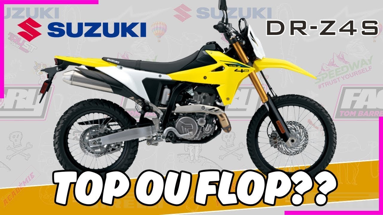 La Suzuki DR-Z 4S débarque en France, je la teste à ma sauce (et c’est pas doux)