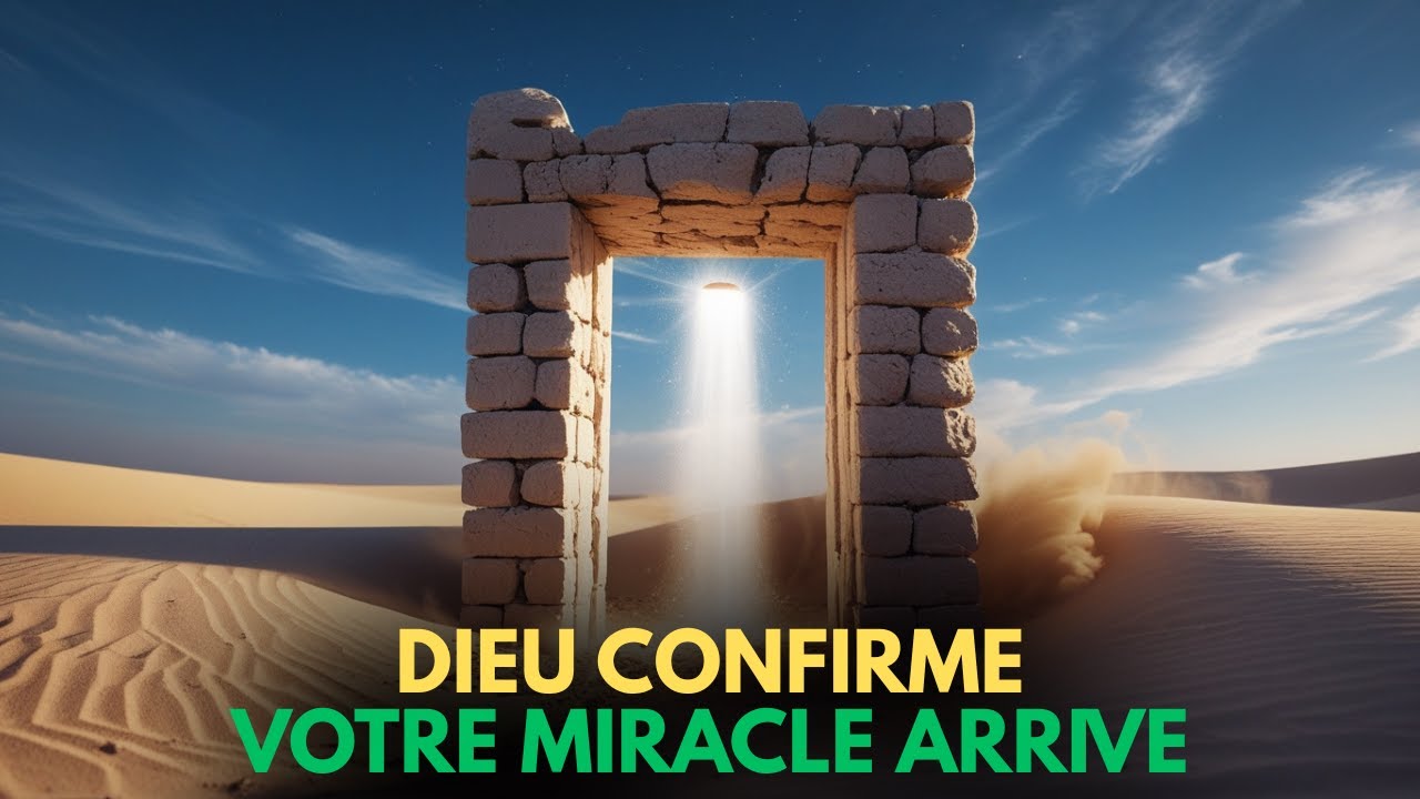 Votre miracle est arrivé ! Cette parole est la confirmation que Dieu le déploie MAINTENANT.