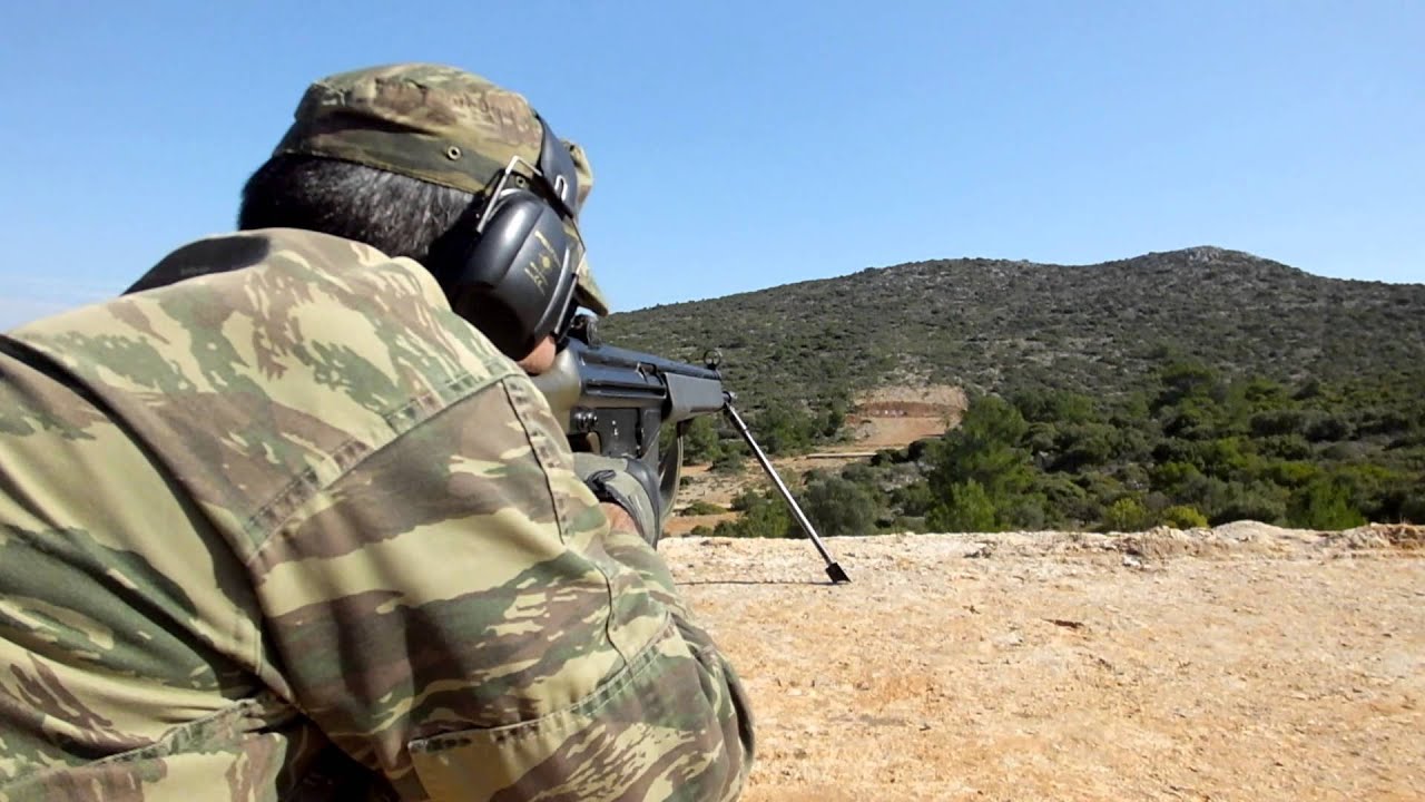 Hellenic Army National Guard G3A3.