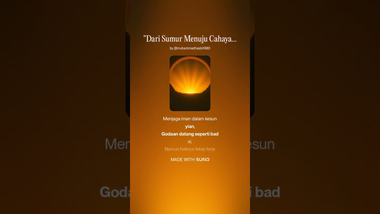 Dari Sumur Menuju Cahaya: Kisah Nabi Yusuf #nabiyusuf #nasheed  #islamicsong #aimuslim #aisongs