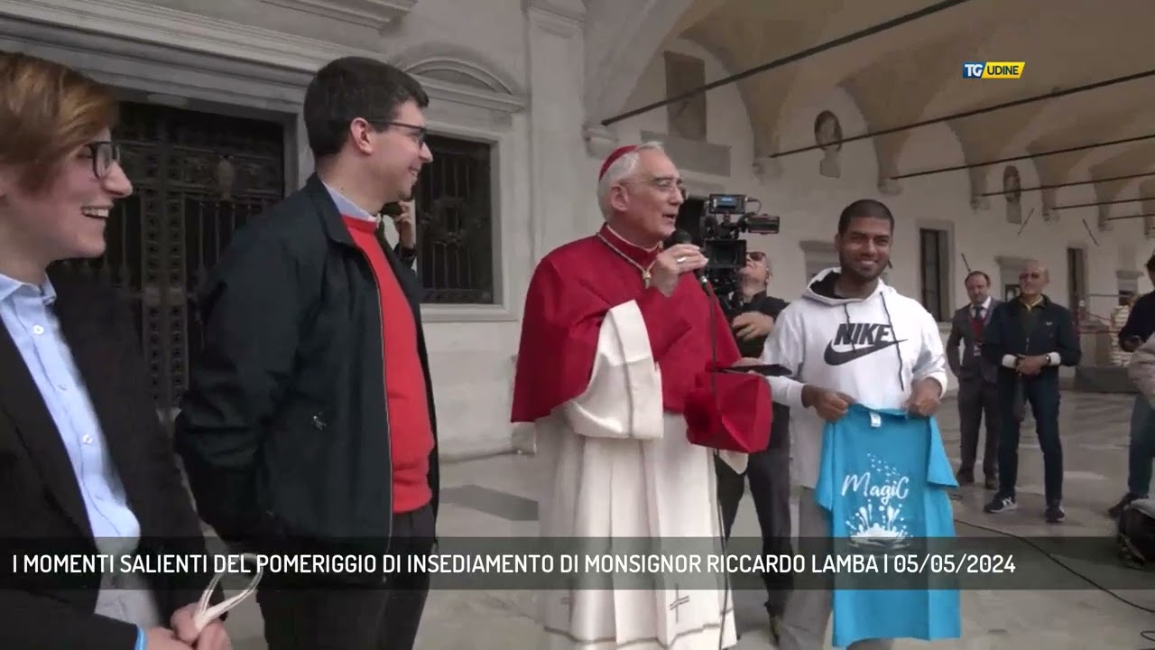 I MOMENTI SALIENTI DEL POMERIGGIO DI INSEDIAMENTO DI MONSIGNOR RICCARDO LAMBA | 05/05/2024