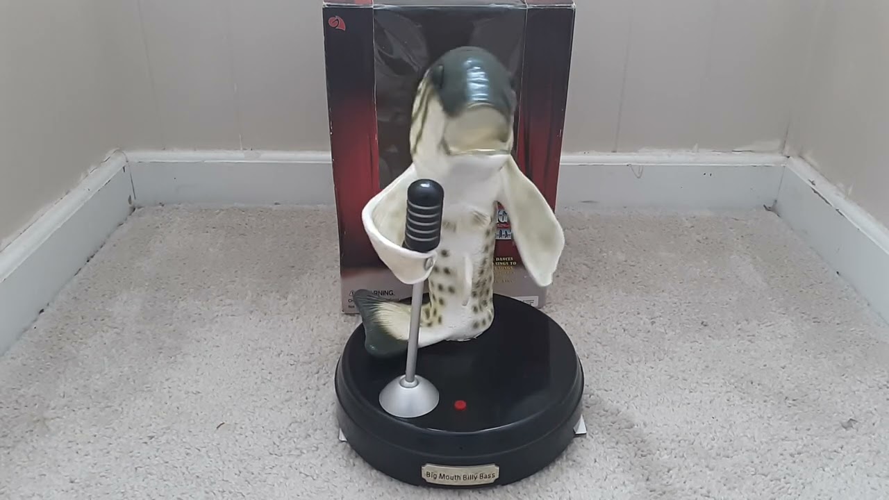 Big Mouth Billy Bass Superstar STAYIN' ALIVE singing fish