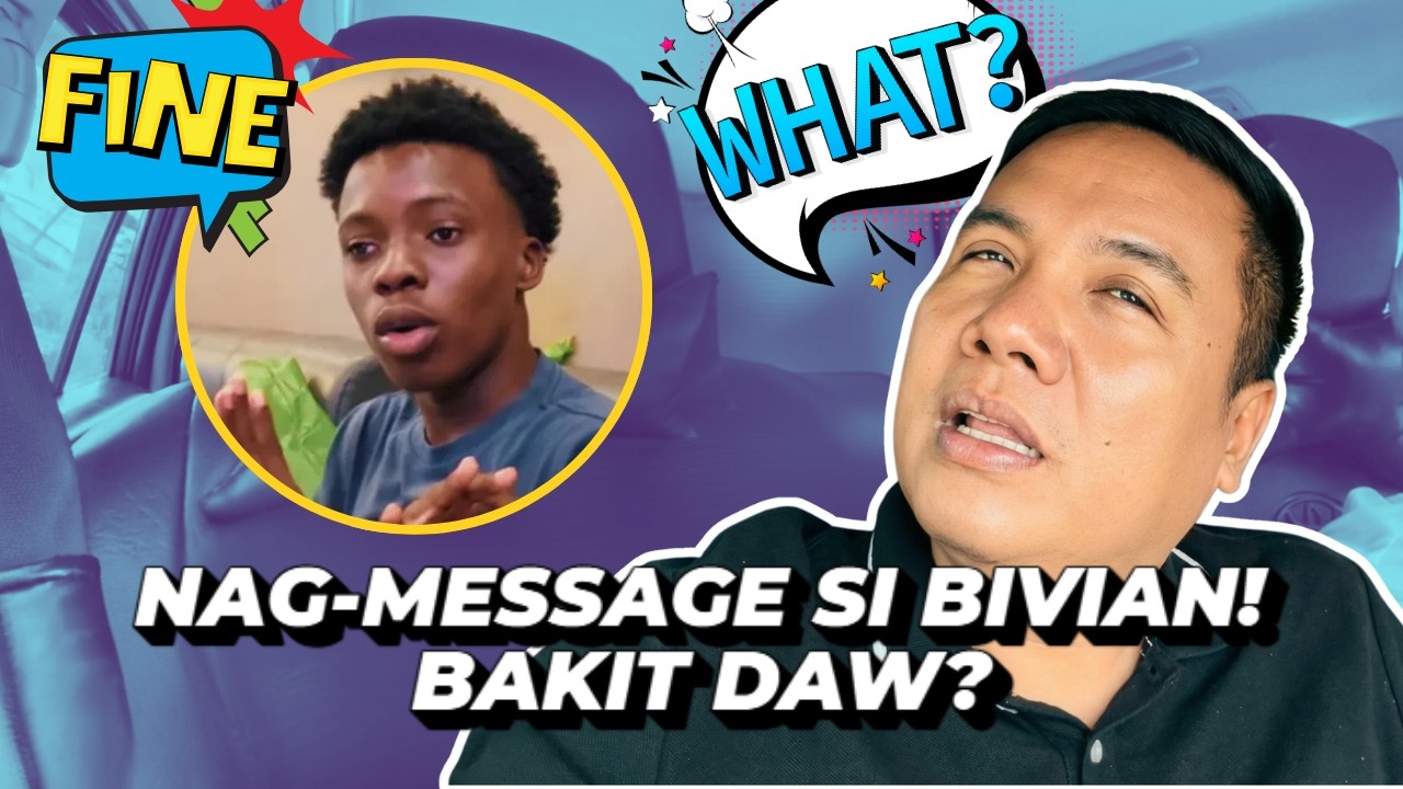 NAG MESSAGE SI BIVIAN&hellip;
