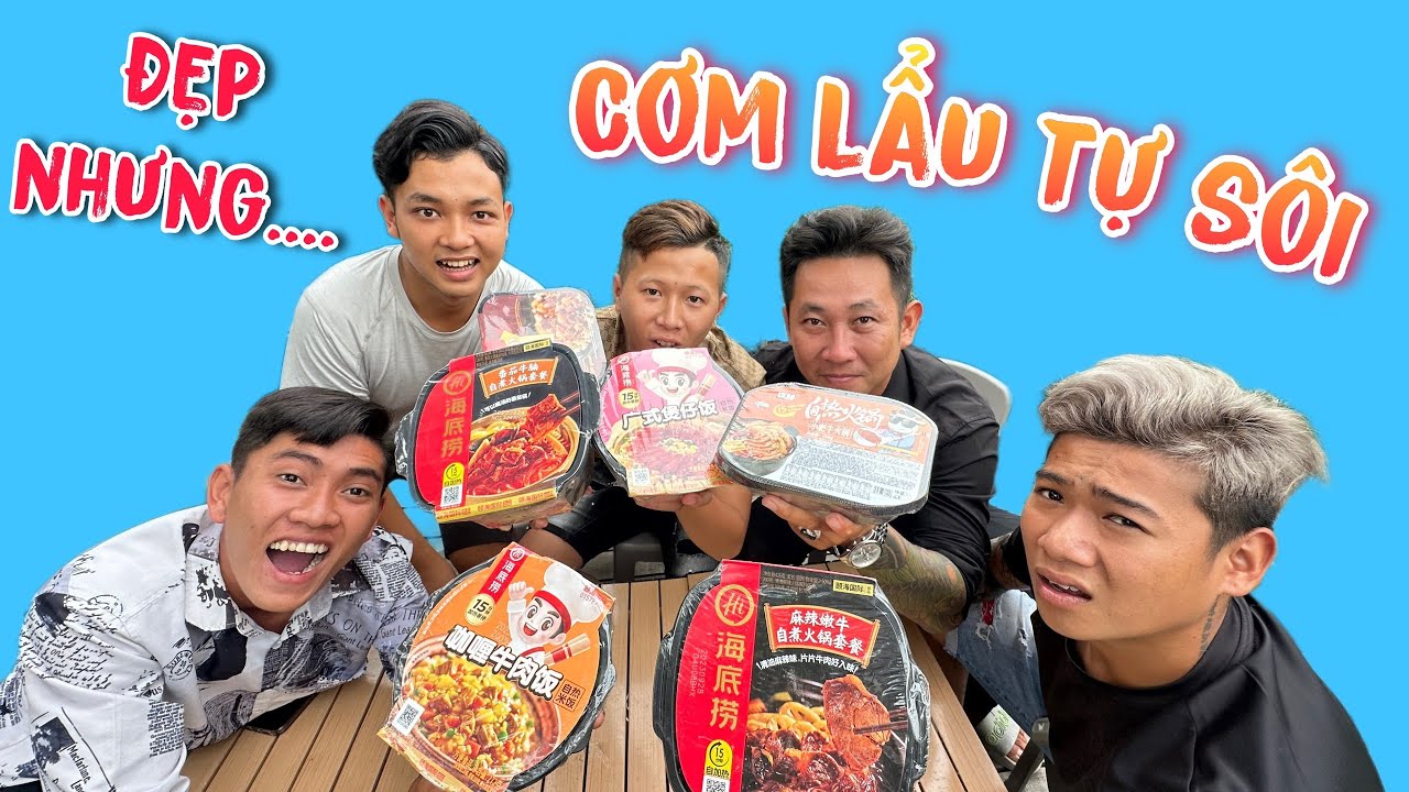 Thử Ăn Những Món Cơm Lẩu Tự Sôi Và Mùi Vị Bất Ngờ