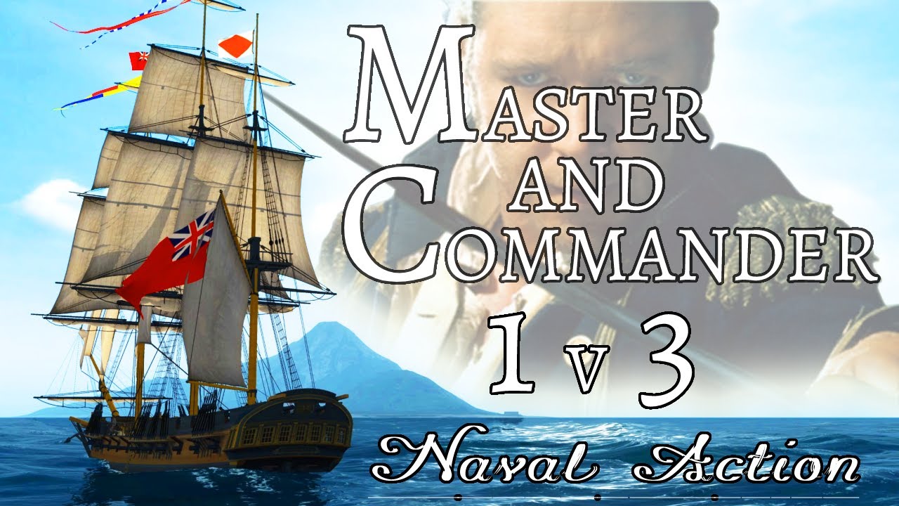 BECOMING MASTER AND COMMANDER - HMS Surprise 1v3 | Naval Action Surprise 4k Gameplay