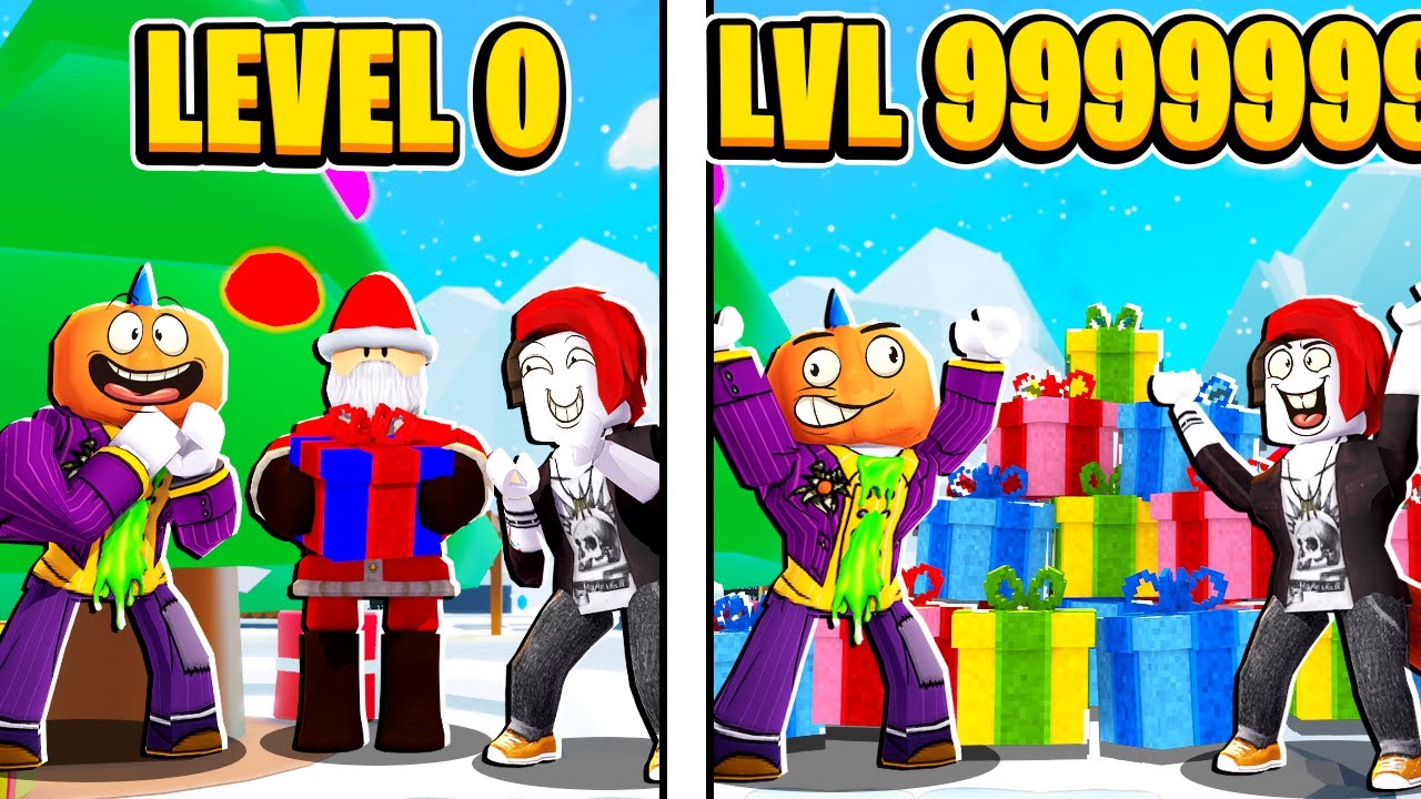We Built A Level 999,999,999 Roblox Christmas Presents Tycoon With Odd Foxx
