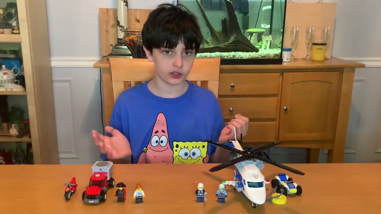 Toy Unboxing and Review #1: Lego City Police Helicopter Chase - 60243