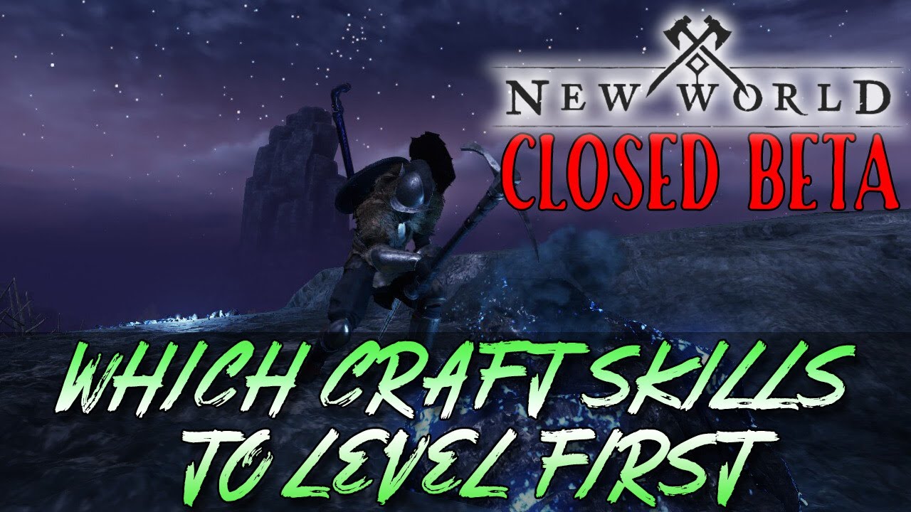 WHICH CRAFT SKILLS TO LEVEL FIRST (Crafting Combos) - Amazon Games Studio New World Closed Beta
