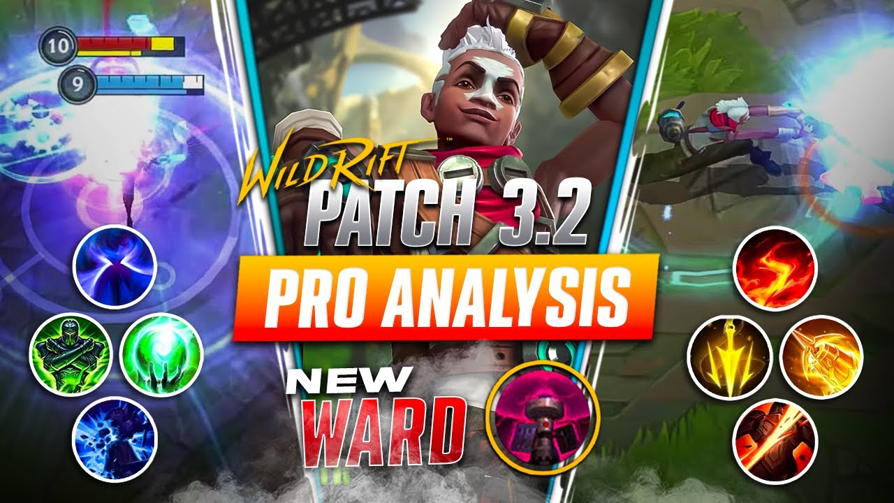 WILD RIFT PATCH 3.2 ANALYSIS | NEW CHAMPION and RUNES
