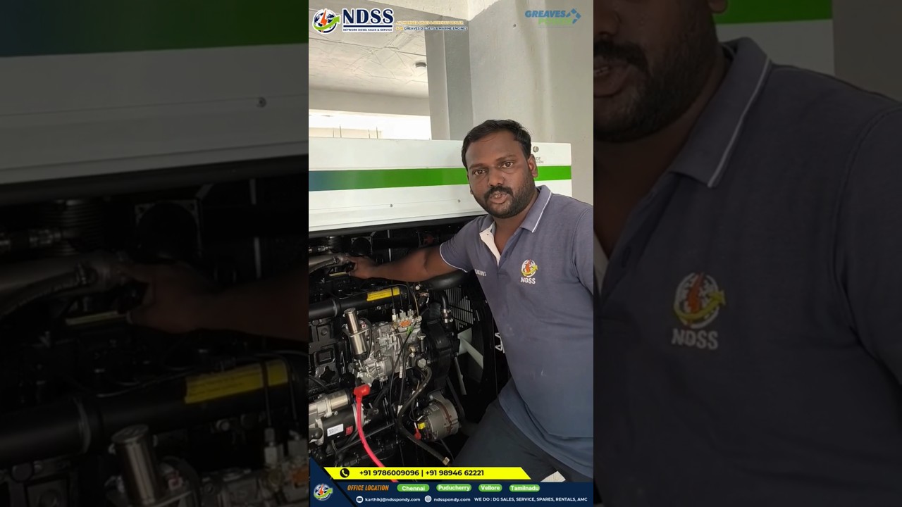 30 KVA Greaves Generator with AMF Panel | Future-Ready Power Solution ⚡🔧