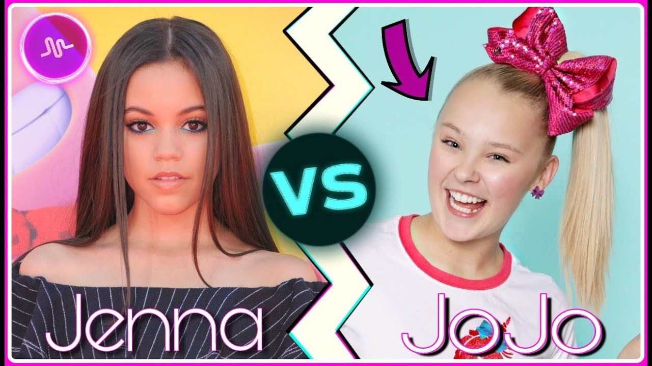 Jenna Ortega VS JoJo Siwa Musical.ly Battle 2018 | Famous Celebrity Girls Best Musically