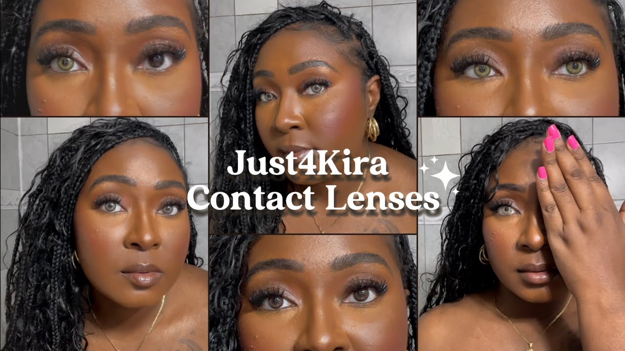 JUST4KIRA | Colored Contacts for Dark Brown Eyes x Dark Skin