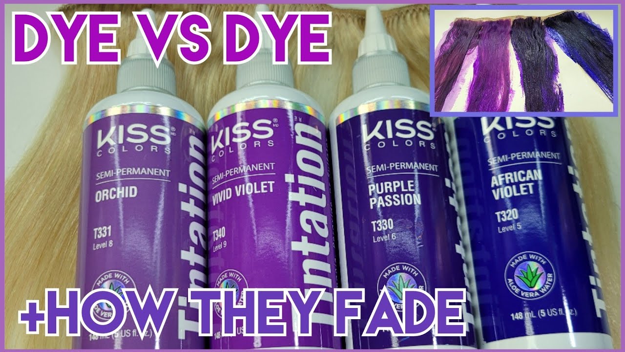 Краситель против красителя — KISS Purples