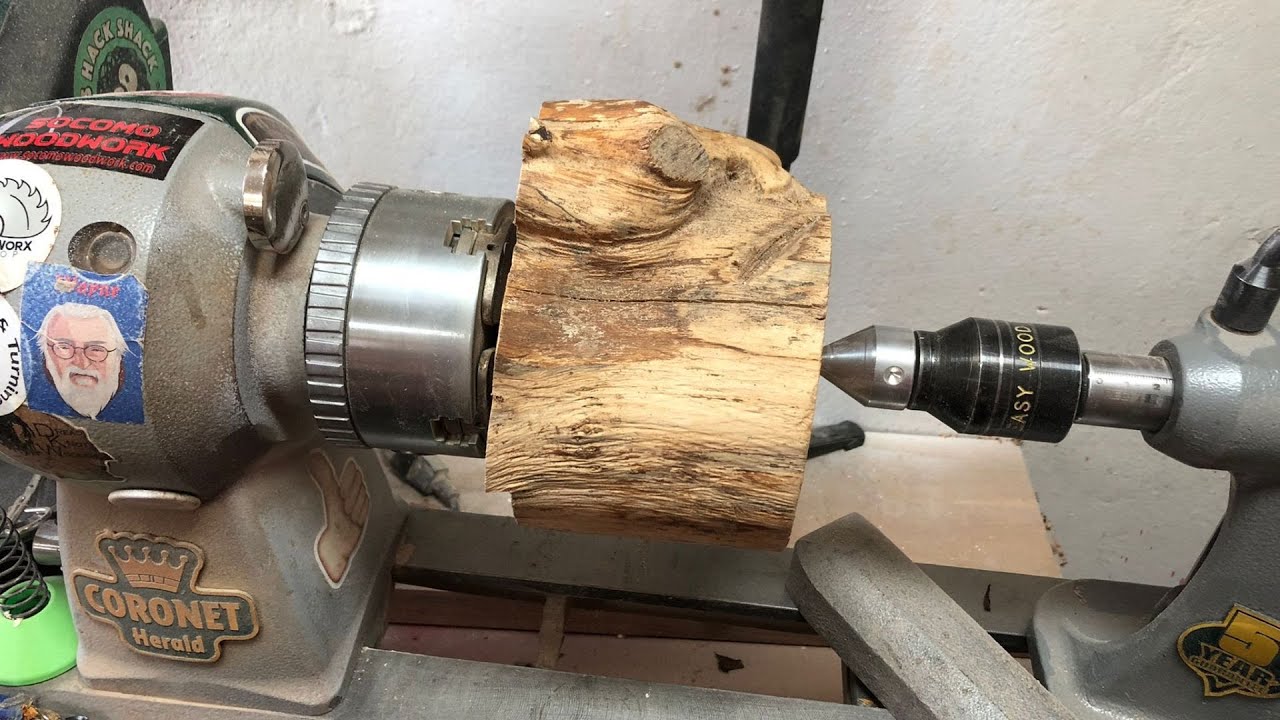 Woodturning - Yew Is Cracked!