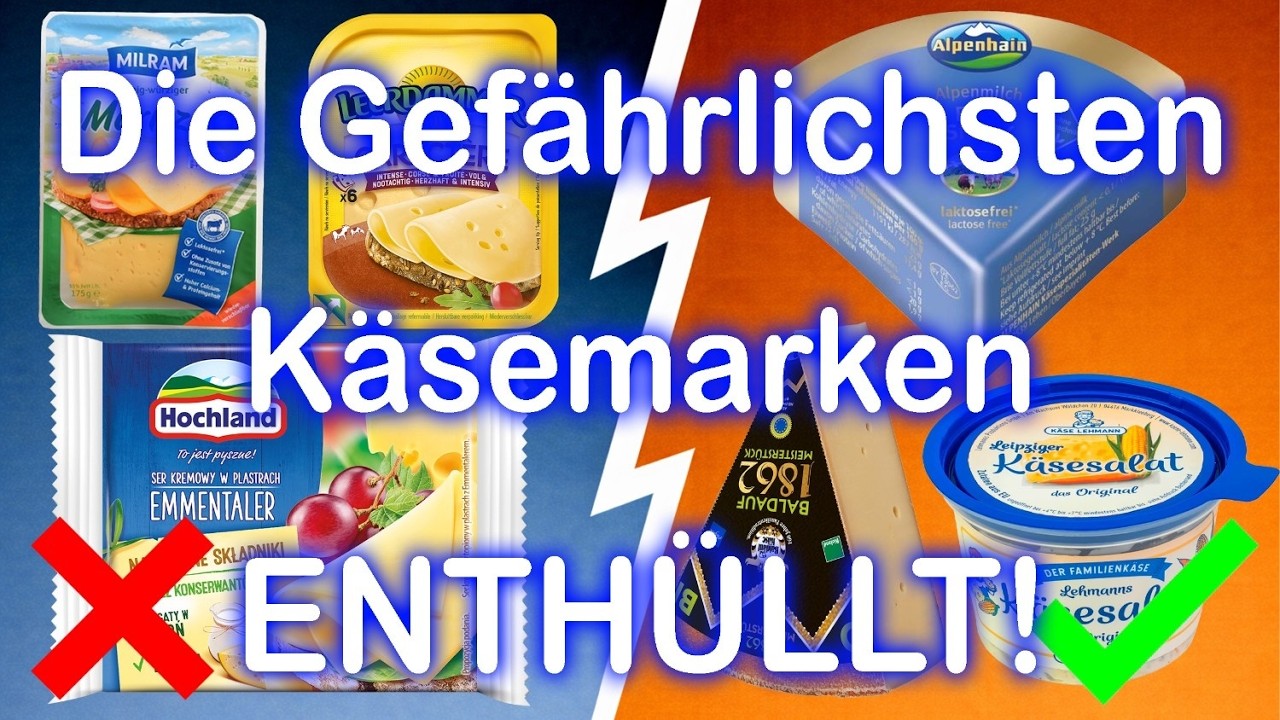 Finger weg von diesen 6 K&auml;semarken in Deutschland: Die bittere Wahrheit enth&uuml;llt. (2026 Test)