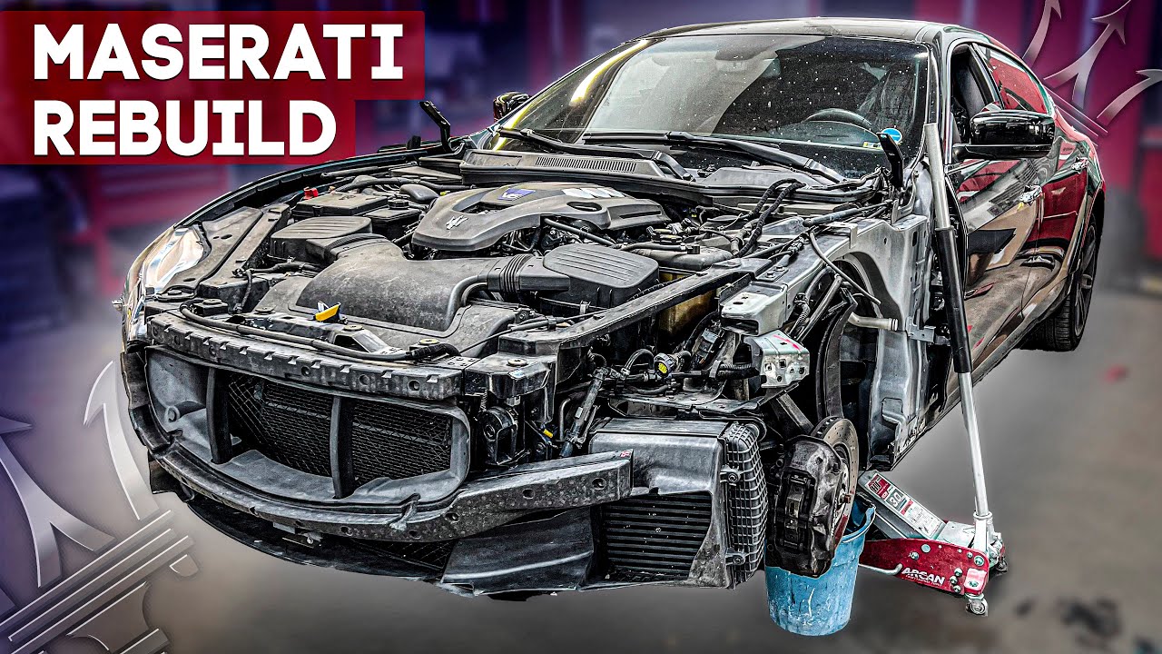 REBUILDING WRECKED MASERATI QUATTROPORTE