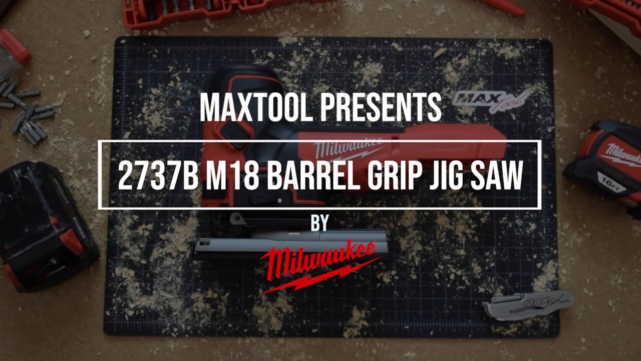 Brand new #tooldemotuesday ! Milwaukee FUEL M18 2737B-20 18-Volt Cordless Barrel Grip Jig Saw.