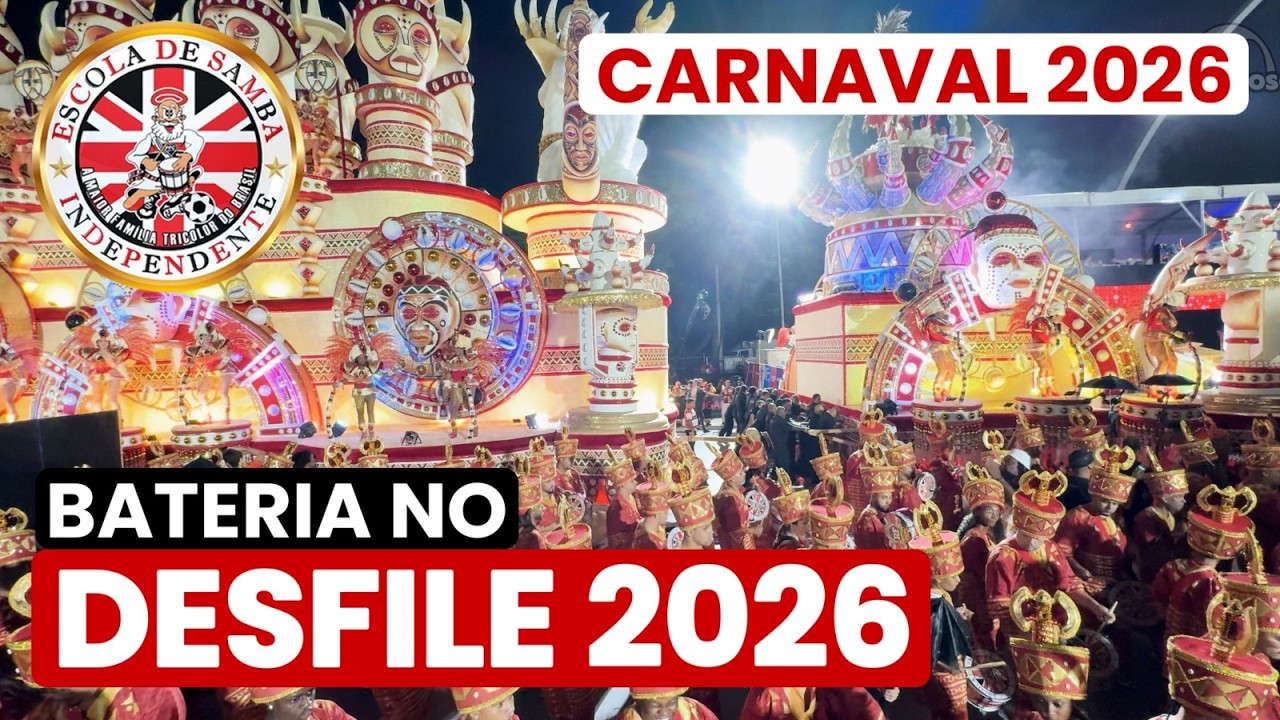 INDEPENDENTE TRICOLOR 2026 - 4K | DESFILE OFICIAL | SAMBA AO VIVO #DESFILESP26