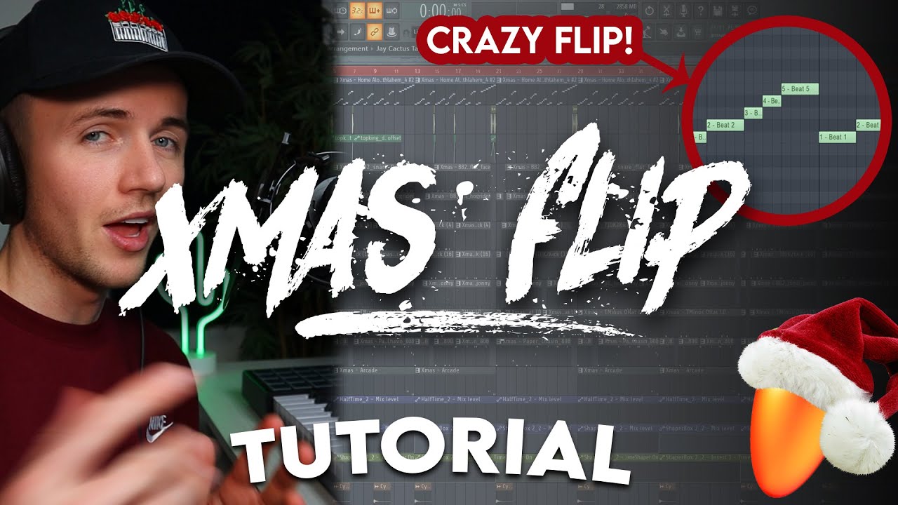 I FLIPPED A CHRISTMAS CLASSIC INTO A BOOM BAP TRAP BANGER!