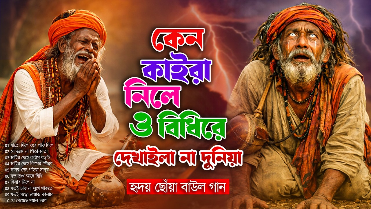 কেন কাইরা নিলে ও বিধি রে | হৃদয় ভাঙা কষ্টের বাউল গান | Liton Roy Baul Song 2026