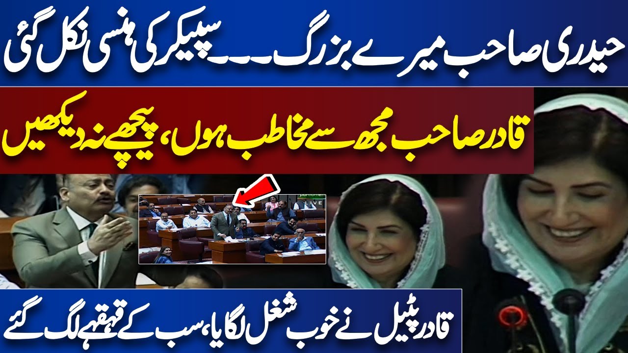 Must WATCH! Abdul Qadir Patel Makes Fun of PTI in National Assembly Session | Dunya News