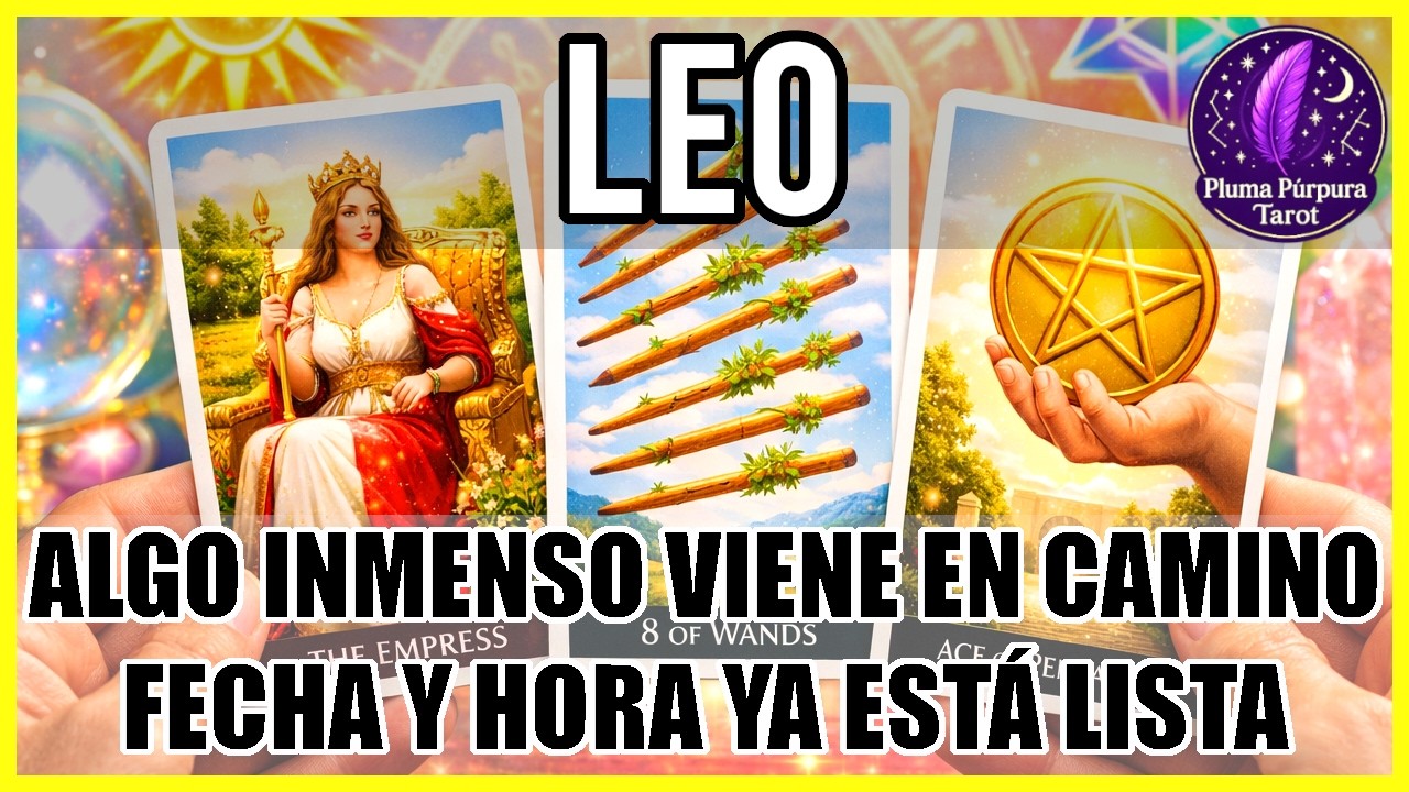 Leo  ☘️ Una Sorpresa Demasiado Gigante Te Invadira De Felicidad ! ☘️#Leo