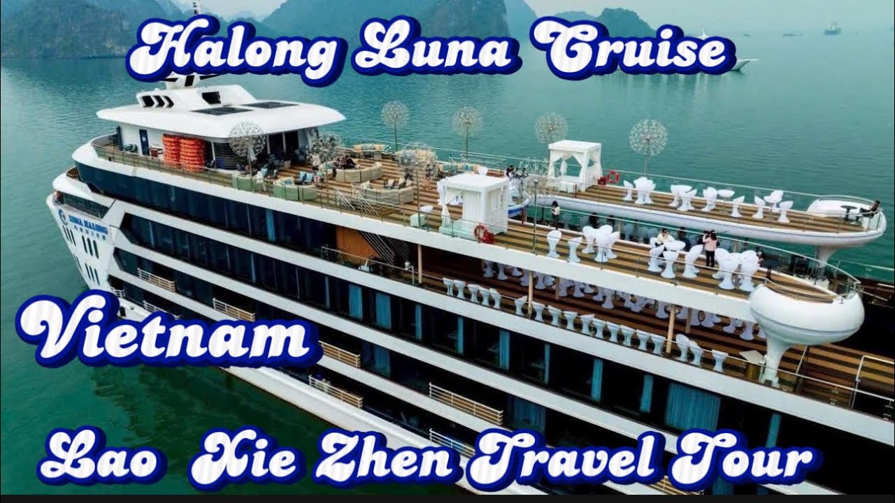 PART 1 HALONG LUNA CRUISE VIETNAM TRAVEL TOUR ADVENTURE DAY 2