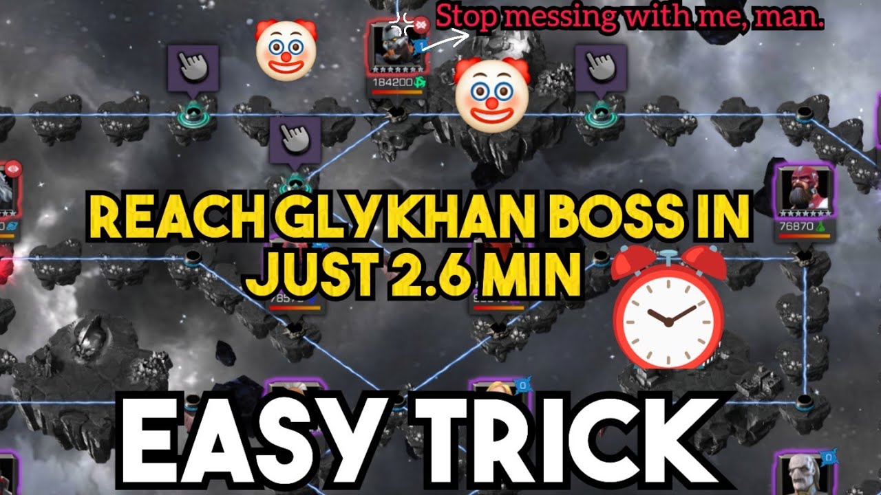 Trick That No One Told Before: Reach Glykhan Boss in 2.6 Minutes, 😂