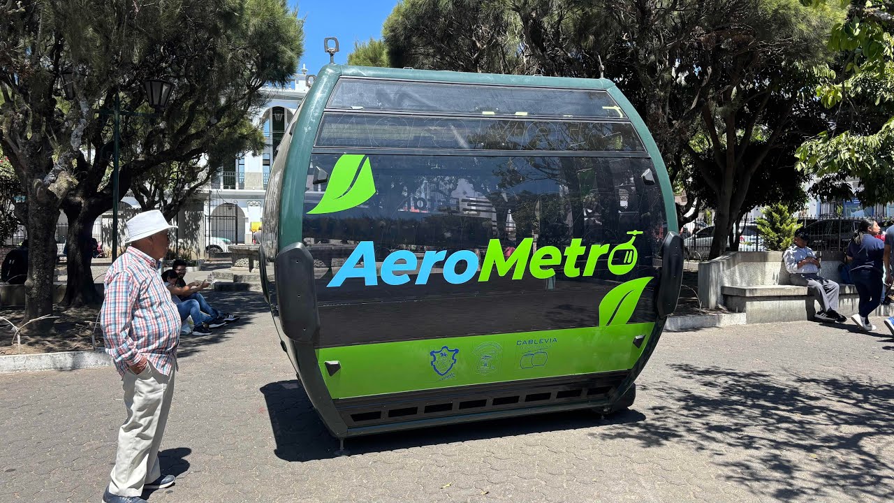 El aerómetro llegó a Mixco 
