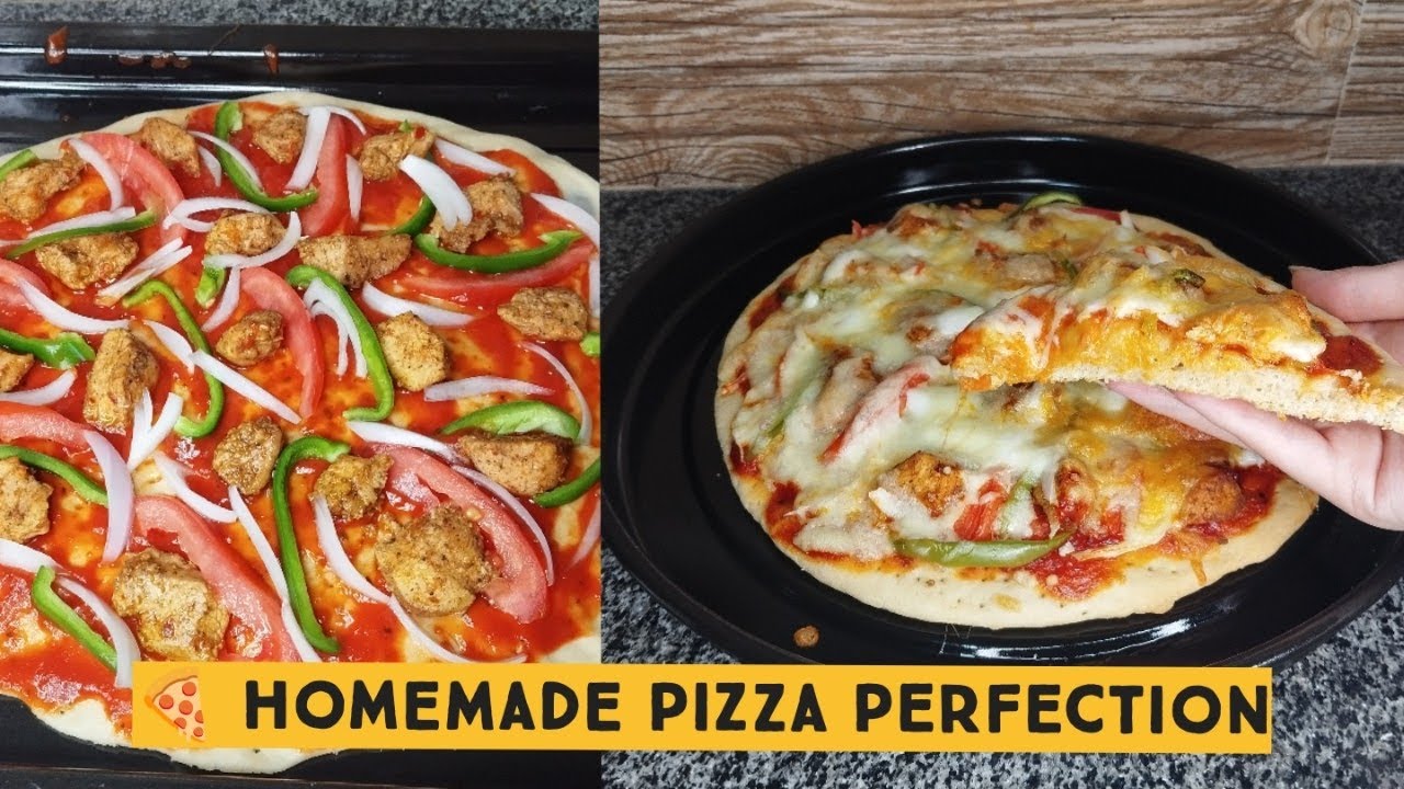 🍕 Homemade Pizza with Loaded Toppings