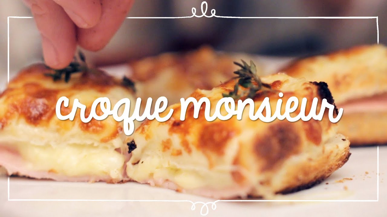 SANDUÍCHE Croque Monsieur muito fácil! - Chef Betina