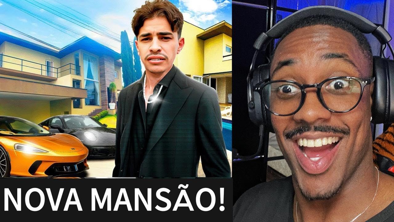 REAGINDO à NOVA MANSÃO do Bistecone!